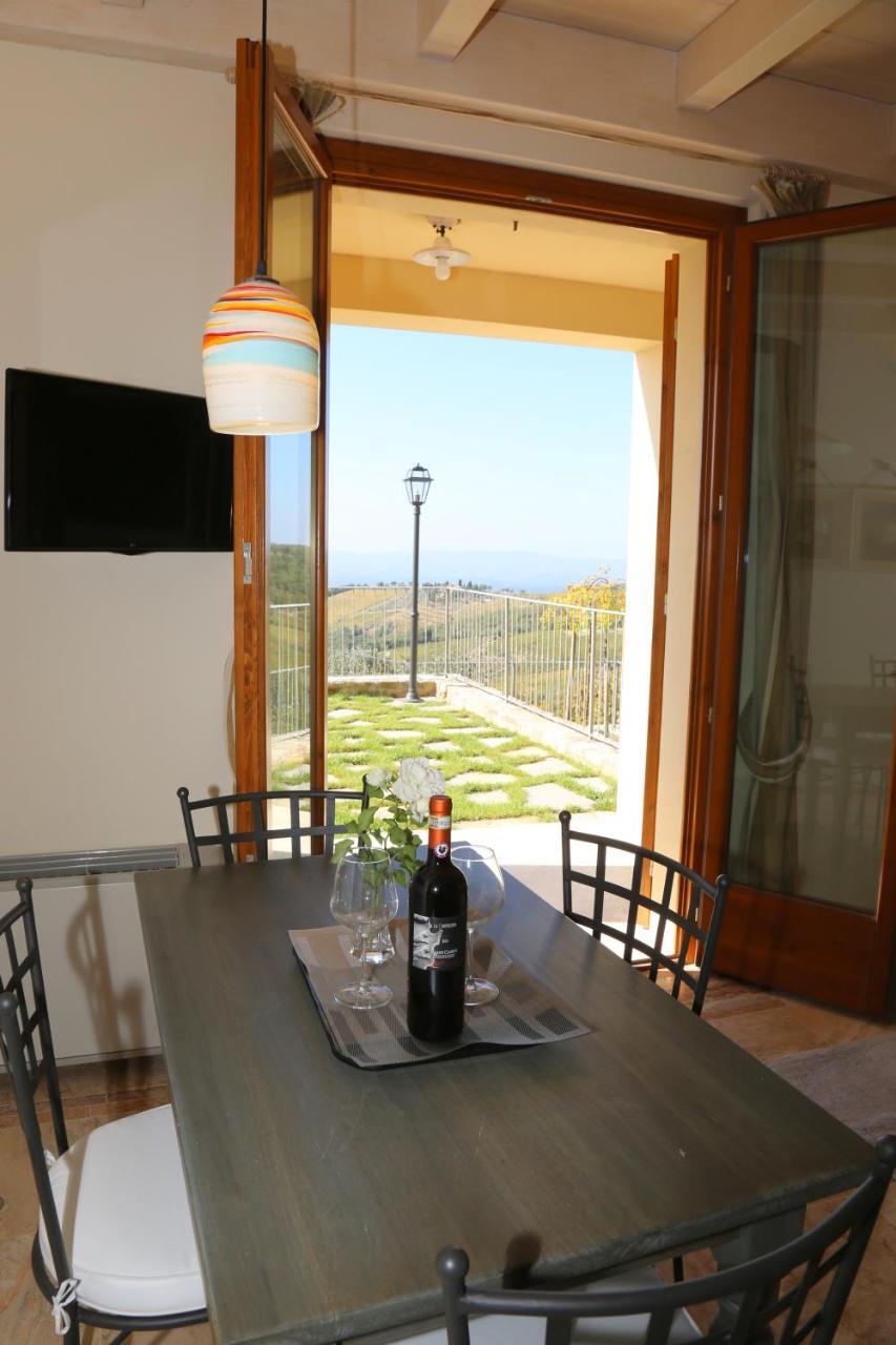 Casa Vacanze Squarcialupi Castellina in Chianti Exteriör bild