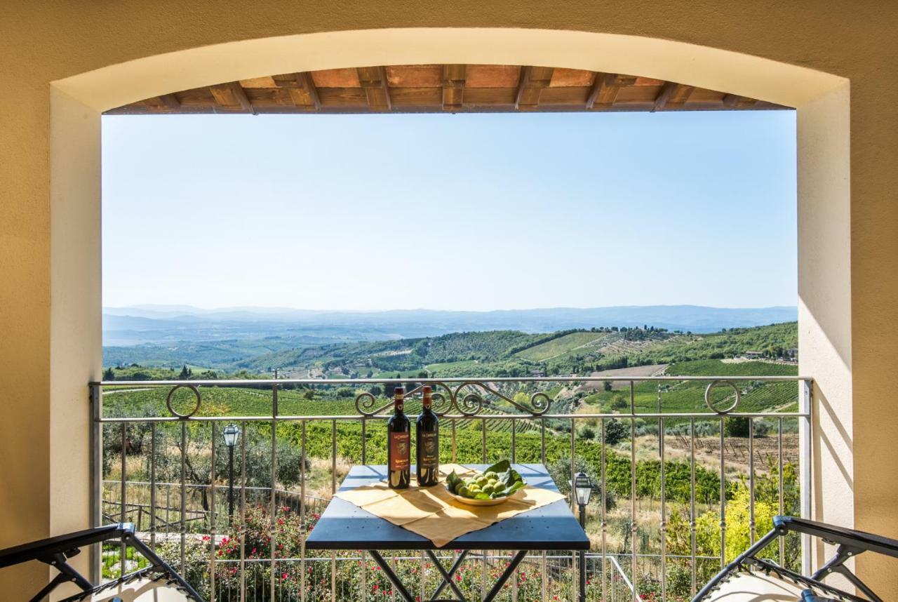 Casa Vacanze Squarcialupi Castellina in Chianti Exteriör bild