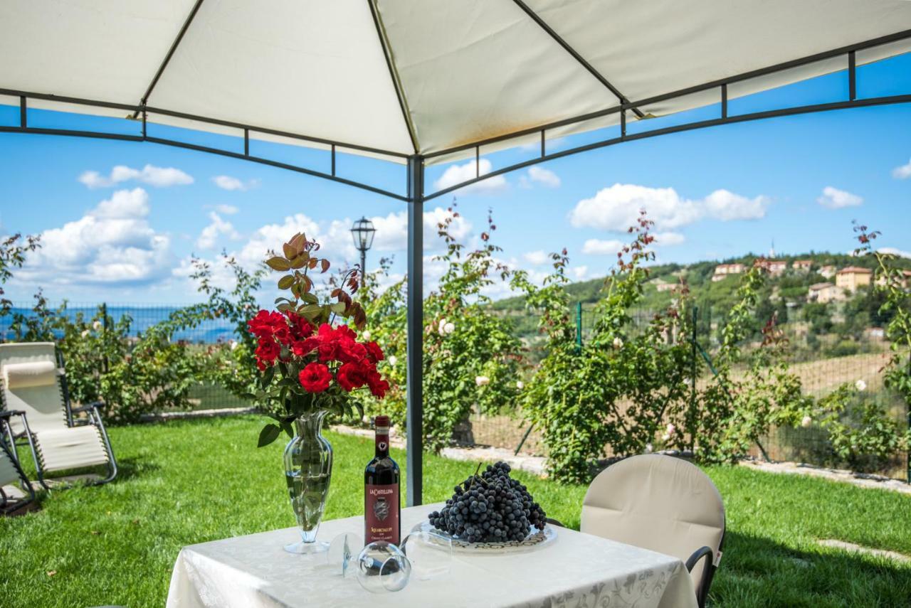 Casa Vacanze Squarcialupi Castellina in Chianti Exteriör bild